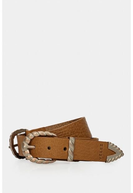 Cinturón Unifaz Alhelí De Cuero Para Mujer Doble Hebilla Miel Cinturón Unifaz Alhelí De Cuero Para Mujer Doble Hebilla Miel L Vélez