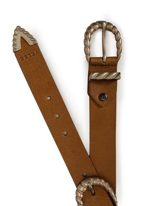 Cinturón Unifaz Alhelí De Cuero Para Mujer Doble Hebilla Miel Cinturón Unifaz Alhelí De Cuero Para Mujer Doble Hebilla Miel L Vélez