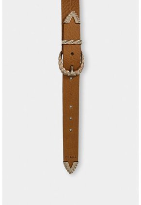 Cinturón Unifaz Alhelí De Cuero Para Mujer Doble Hebilla Miel Cinturón Unifaz Alhelí De Cuero Para Mujer Doble Hebilla Miel L Vélez