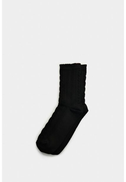Calcetines Largos Tejidos Para Mujer Bruma Calcetines Largos Tejidos Para Mujer Bruma Negro XS VÉLEZ