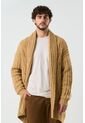 Cardigan Acanalado Para Hombre Selva Cardigan Acanalado Para Hombre Selva Miel S VÉLEZ de Vélez