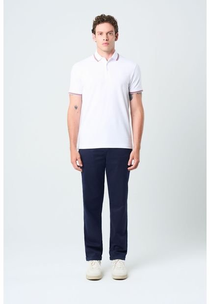 Polo Bilbao Manga Corta Para Hombre Semi Fitted Polo Bilbao Manga Corta Para Hombre Semi Fitted Blanco S Vélez