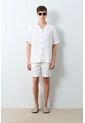 Camisa Manga Corta En Lino Para Hombre Málaga Camisa Manga Corta En Lino Para Hombre Málaga Blanco M VÉLEZ de Vélez