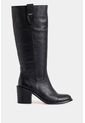 Botas Zolan De Cuero Para Mujer Caña Alta Botas Zolan De Cuero Para Mujer Caña Alta Negro 38 VÉLEZ de Vélez