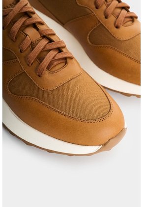 Tenis En Cuero Y Lona Para Mujer Ocaso 2 Tenis En Cuero Y Lona Para Mujer Ocaso 2 Miel 38 VÉLEZ
