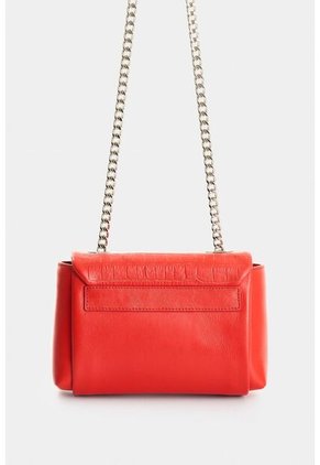 Manos Libres De Cuero Para Mujer Mini Lili Manos Libres De Cuero Para Mujer Mini Lili Rojo VÉLEZ