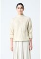 Sweater Rock En Tejido Rectilíneo Para Mujer Efecto Metalizado Sweater Rock En Tejido Rectilíneo Para Mujer Efecto Metalizado Dorado S VÉLEZ de Vélez