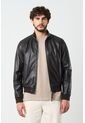 Chaqueta Clásica Doble Faz De Cuero Para Hombre Luminia Chaqueta Clásica Doble Faz De Cuero Para Hombre Luminia Cafe XXXL VÉLEZ de Vélez