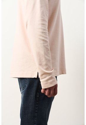 Camiseta Tejida Manga Larga Para Hombre Sabina Camiseta Tejida Manga Larga Para Hombre Sabina Rosado S VÉLEZ