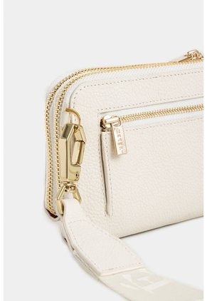 Porta Chequera Ibiza De Cuero Para Mujer Cargadera Removible Porta Chequera Ibiza De Cuero Para Mujer Cargadera Removible Blanco VÉLEZ