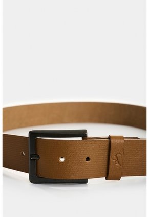 Cinturón Unifaz Vértice De Cuero Para Hombre Diseño Rayas Cinturón Unifaz Vértice De Cuero Para Hombre Diseño Rayas Miel 34 VÉLEZ