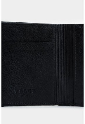 Billetera Arabia De Cuero Para Hombre Silueta Clásica Billetera Arabia De Cuero Para Hombre Silueta Clásica Negro Vélez