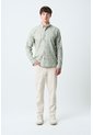 Camisa Manga Larga Semi Fitted Para Hombre Asiri Camisa Manga Larga Semi Fitted Para Hombre Asiri Agua Marina M VÉLEZ de Vélez