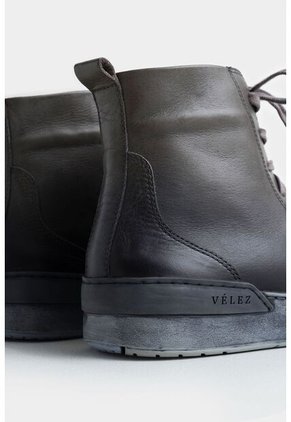 Tenis Alava 2 De Cuero Para Hombre Silueta Bota Tenis Alava 2 De Cuero Para Hombre Silueta Bota Gris 42 VÉLEZ