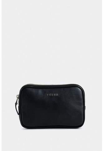 Manos Libres Mini Lugano De Cuero Para Hombre Cargadera Manos Libres Mini Lugano De Cuero Para Hombre Cargadera Negro VÉLEZ Vélez