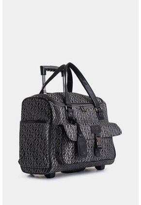 Maleta De Viaje Bloom 16" Para Mujer Jacquard VZ Gris Maleta De Viaje Bloom 16" Para Mujer Jacquard VZ Gris Vélez