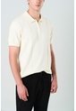 Polo Tropical Manga Corta Para Hombre Semi Fitted Polo Tropical Manga Corta Para Hombre Semi Fitted Crema XL VÉLEZ de Vélez