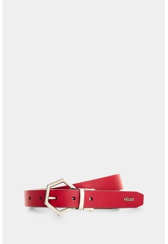Cinturón Doble Faz En Cuero Para Mujer Aura Cinturón Doble Faz En Cuero Para Mujer Aura Rojo XL VÉLEZ Vélez