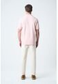 Polo Para Hombre Semi Fit Detalle Jacquard Polo Para Hombre Semi Fit Detalle Jacquard Rosado XXL VÉLEZ de Vélez