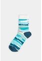 Calcetines Media Pierna Grosella De Algodón Diseño Abstracto Calcetines Media Pierna Grosella De Algodón Diseño Abstracto Azul Aguamarina XS VÉLEZ de Vélez