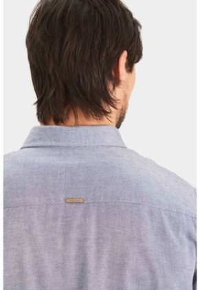 Camisa Oxford Manga Larga Calagua Para Hombre Semifitted Camisa Oxford Manga Larga Calagua Para Hombre Semifitted Azul Oscuro L VÉLEZ