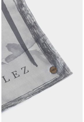 Pañuelo Pequeño En Tejido Plano Para Mujer Sombra Pañuelo Pequeño En Tejido Plano Para Mujer Sombra Gris XS VÉLEZ