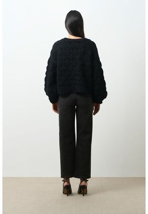 Cardigan Tejido Para Mujer Luzia Cardigan Tejido Para Mujer Luzia Negro L VÉLEZ