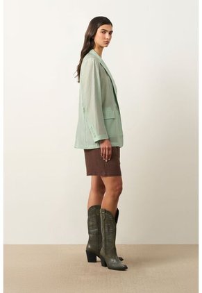 Blazer Regular Para Mujer Starlight Blazer Regular Para Mujer Starlight Verde S VÉLEZ