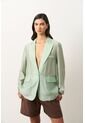 Blazer Regular Para Mujer Starlight Blazer Regular Para Mujer Starlight Verde S VÉLEZ de Vélez
