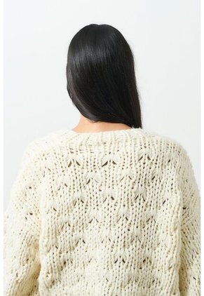 Cardigan Tejido Para Mujer Luzia Cardigan Tejido Para Mujer Luzia Crema S VÉLEZ