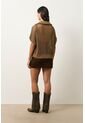 Chaleco Tejido Tika Para Mujer Oversized Chaleco Tejido Tika Para Mujer Oversized Miel L VÉLEZ de Vélez