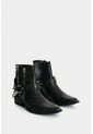 Botines De Cuero Craquelado Para Mujer Marine Botines De Cuero Craquelado Para Mujer Marine Negro 39 VÉLEZ de Vélez