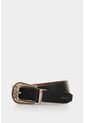 Cinturón Doble Faz En Cuero Para Mujer Azariche Cinturón Doble Faz En Cuero Para Mujer Azariche Negro XL VÉLEZ de Vélez