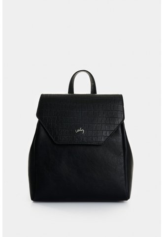 Morral Rosario De Cuero Para Mujer Corte Hexagonal Morral Rosario De Cuero Para Mujer Corte Hexagonal Negro VÉLEZ Vélez