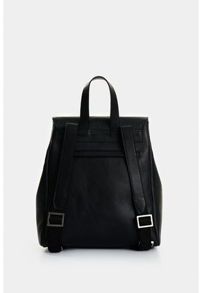Morral Rosario De Cuero Para Mujer Corte Hexagonal Morral Rosario De Cuero Para Mujer Corte Hexagonal Negro VÉLEZ