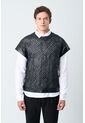 Camisilla Orion De Cuero Para Hombre Tejida Camisilla Orion De Cuero Para Hombre Tejida Negro S VÉLEZ de Vélez