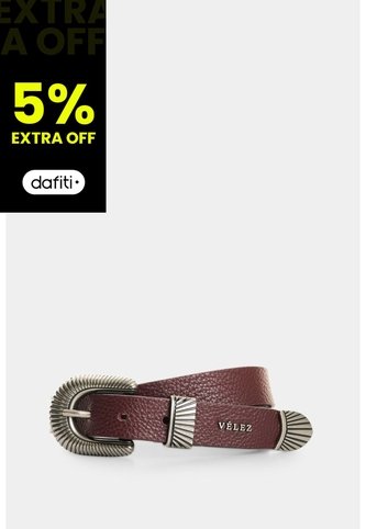 Cinturón Unifaz En Cuero Para Mujer Tierra Cinturón Unifaz En Cuero Para Mujer Tierra Vinotinto L VÉLEZ Vélez