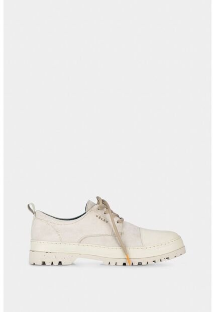 Zapatos Cordón Sunset De Cuero Para Hombre Mezcla De Texturas Zapatos Cordón Sunset De Cuero Para Hombre Mezcla De Texturas Arena 41 Vélez