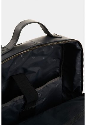 Morral Calgary De Cuero Para Hombre Silueta Slim Morral Calgary De Cuero Para Hombre Silueta Slim Negro VÉLEZ