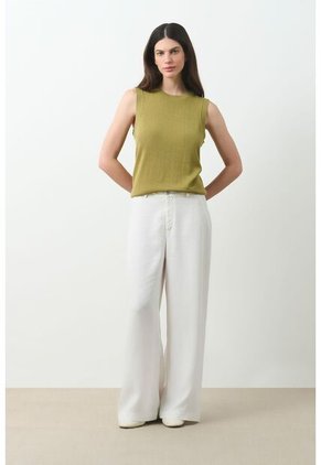 Top Tejido Amaru Para Mujer Top Tejido Amaru Para Mujer Verde Oliva S VÉLEZ