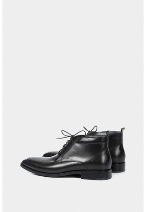 Botas Office De Cuero Para Hombre Cortes Básicos Negro Botas Office De Cuero Para Hombre Cortes Básicos Negro 45 VÉLEZ