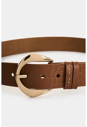 Cinturón Unifaz De Cuero Para Mujer Astra Cinturón Unifaz De Cuero Para Mujer Astra Miel S VÉLEZ