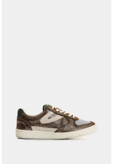 Tenis Bora De Cuero Para Mujer Detalle Brillo Tenis Bora De Cuero Para Mujer Detalle Brillo Plata 41 Vélez