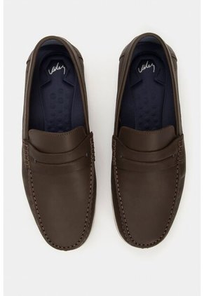 Mocasines Driver Houston De Cuero Para Hombre Efecto Envejecido Mocasines Driver Houston De Cuero Para Hombre Efecto Envejecido Cafe 41 Vélez