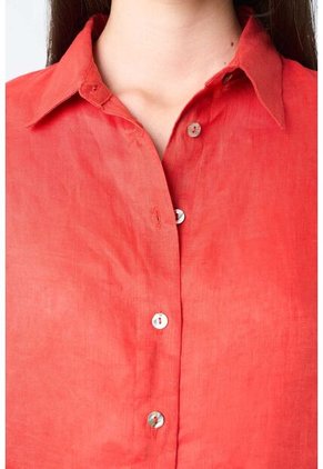 Camisa Peonia Para Mujer Manga Murciélago Camisa Peonia Para Mujer Manga Murciélago Coral XL VÉLEZ