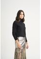 Sweater Tejido Básico Maqui Para Mujer Cuello Tortuga Sweater Tejido Básico Maqui Para Mujer Cuello Tortuga Negro L VÉLEZ de Vélez