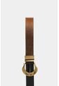 Cinturón Bruma Doble Faz En Cuero Folia Para Mujer Cinturón Bruma Doble Faz En Cuero Folia Para Mujer Bronce L VÉLEZ de Vélez