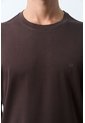 Camiseta Manga Corta Lerici Para Hombre Semi Fitted Camiseta Manga Corta Lerici Para Hombre Semi Fitted Cafe XL VÉLEZ de Vélez