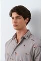 Camisa Lyra 2 Manga Larga Para Hombre Semi Fitted Camisa Lyra 2 Manga Larga Para Hombre Semi Fitted Gris M VÉLEZ de Vélez