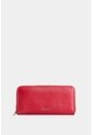 Porta Chequera De Cuero Para Mujer Angola Porta Chequera De Cuero Para Mujer Angola Rojo VÉLEZ de Vélez